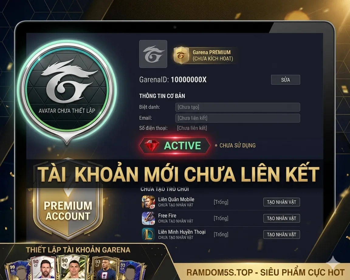 Tài Khoản GRN TTT chưa liên kết game